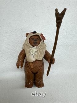 Vintage Star Wars 1984 Last 17 Paploo Ewok Figure Complete NO REPRO! Excellent