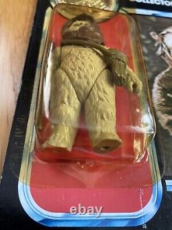 Vintage Star Wars 1984 POTF Ewok Warok Figure with coin SEALED Unpunched