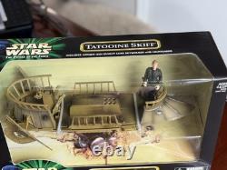 Vintage Star Wars 1999 POTF Tatooine Skiff Luke Skywalker NEW SEALED