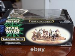 Vintage Star Wars 1999 POTF Tatooine Skiff Luke Skywalker NEW SEALED