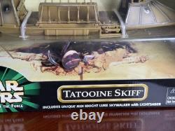 Vintage Star Wars 1999 POTF Tatooine Skiff Luke Skywalker NEW SEALED