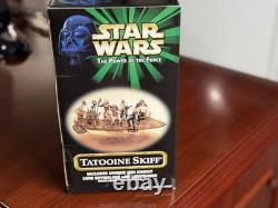 Vintage Star Wars 1999 POTF Tatooine Skiff Luke Skywalker NEW SEALED