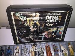 Vintage Star Wars 24 Figure Lot Complete ORIGINAL Weapons 1977 withCase Nice
