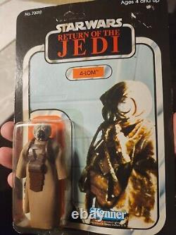 Vintage Star Wars 4-LOM ROTJ 65 Back