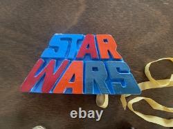 Vintage Star Wars 5 Piece 1977 Vintage Ceramic Pottery Lot C3PO & R2D2 Darth