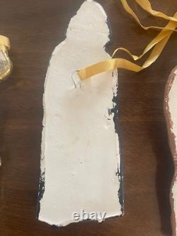 Vintage Star Wars 5 Piece 1977 Vintage Ceramic Pottery Lot C3PO & R2D2 Darth