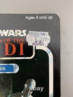 Vintage Star Wars 8D8 Droid 77 Card Back Sealed MOC Kenner 1983 ROTJ