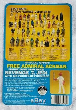 Vintage Star Wars AT-AT COMMANDER AFA Unpunched. Empire Strikes Back