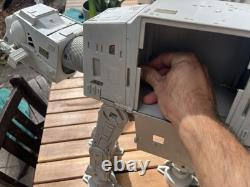 Vintage Star Wars AT-AT Imperial Walker Original Kenner Vehicle 1981 Incomplete#