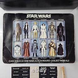 Vintage Star Wars Action Figure FULL CASE Insert Trays Collector Original 1979