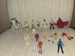 Vintage Star Wars Action Figure Lot 1977-1980s- 15 Figures
