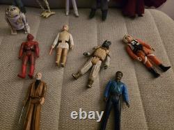 Vintage Star Wars Action Figure Lot 1977-1980s- 15 Figures