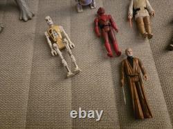 Vintage Star Wars Action Figure Lot 1977-1980s- 15 Figures