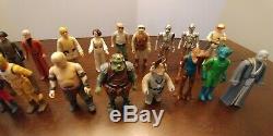 Vintage Star Wars Action Figure Lot 1977-1984. Lot of 33 figures