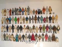 Vintage Star Wars Action Figure Lot FIRST 77 Different Figures 1977 -1983 KENNER