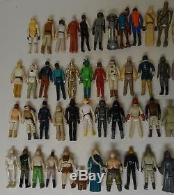 Vintage Star Wars Action Figure Lot FIRST 77 Different Figures 1977 1983 LEIA