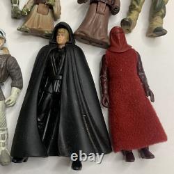 Vintage Star Wars Action Figure Lot Kenner & Hasbro Boba Fett R2D2 Hans Luke 90s