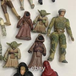 Vintage Star Wars Action Figure Lot Kenner & Hasbro Boba Fett R2D2 Hans Luke 90s
