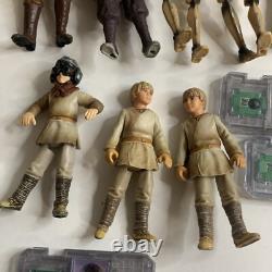 Vintage Star Wars Action Figure Lot Kenner & Hasbro Boba Fett R2D2 Hans Luke 90s