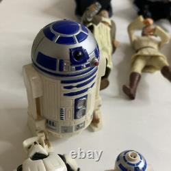 Vintage Star Wars Action Figure Lot Kenner & Hasbro Boba Fett R2D2 Hans Luke 90s