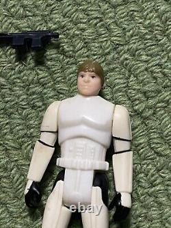 Vintage Star Wars Action Figure POTF Luke Skywalker Stormtrooper LAST 17 1985