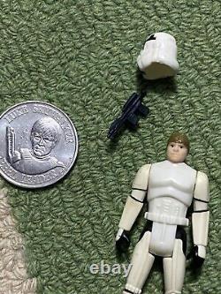 Vintage Star Wars Action Figure POTF Luke Skywalker Stormtrooper LAST 17 1985