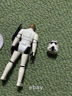 Vintage Star Wars Action Figure POTF Luke Skywalker Stormtrooper LAST 17 1985