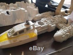 Vintage Star Wars Action Figures 70s 80s Hoth Endor Dagobah Ships & PlaySet Lot