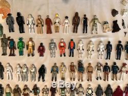 Vintage Star Wars Action Figures First 12 POTF Last 17 94 Figures and over