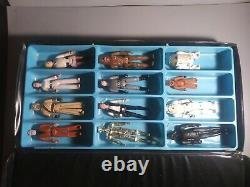 Vintage Star Wars Action Figures First 12 Released in 1977 with Case