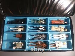 Vintage Star Wars Action Figures First 12 Released in 1977 with Case