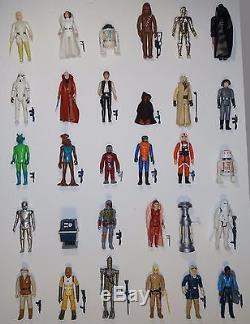 Vintage Star Wars Action Figures Lot Original Collection 1977-1983 in Order