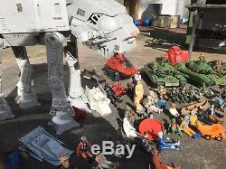 Vintage Star Wars Action force figures fisher price job lot 1977 1984 toys etc