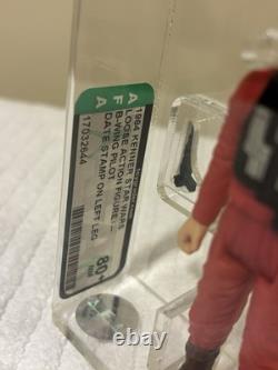 Vintage Star Wars Afa 80+ B-wing Pilot Figure 1984