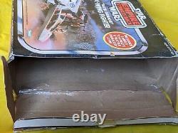 Vintage Star Wars BATTLE DAMAGED X WING FIGHTER w box working Kenner 1978