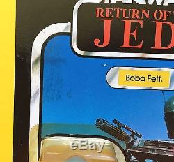 Vintage Star Wars BOBA FETT MOC, ROTJ 77 Back. Factory sealed. NO REPRO