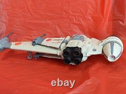 Vintage Star Wars B WING FIGHTER complete working Kenner 1984 READ