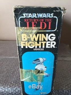 Vintage Star Wars B Wing Fighter 1983 Original Unapplied Stickers Unused withBox