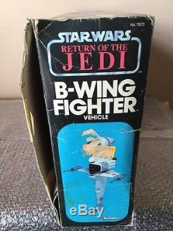 Vintage Star Wars B Wing Fighter 1983 Original Unapplied Stickers Unused withBox