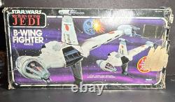 Vintage Star Wars B-wing Fighter Mint with box ROTJ Kenner box MIB Jedi Rare
