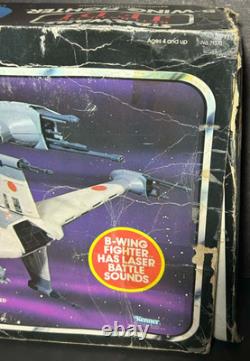 Vintage Star Wars B-wing Fighter Mint with box ROTJ Kenner box MIB Jedi Rare