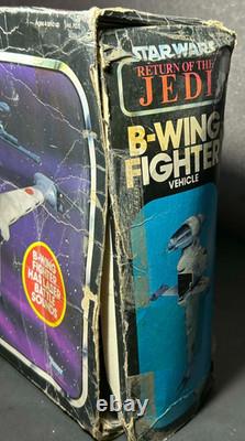 Vintage Star Wars B-wing Fighter Mint with box ROTJ Kenner box MIB Jedi Rare