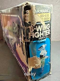 Vintage Star Wars B-wing Fighter Mint with box ROTJ Kenner box MIB Jedi Rare