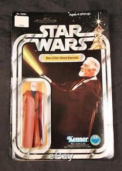 Vintage Star Wars Ben (Obi-Wan) Kenobi Action Figure MOC 12 Back B 1977
