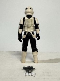 Vintage Star Wars Biker Scout Lili Ledy Short Mouth Complete No Repro High Grade