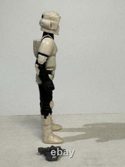 Vintage Star Wars Biker Scout Lili Ledy Short Mouth Complete No Repro High Grade