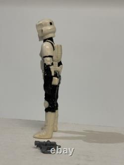 Vintage Star Wars Biker Scout Lili Ledy Short Mouth Complete No Repro High Grade