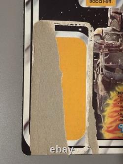 Vintage Star Wars Boba Fett 21 Card Back HK Original Kenner 1979 ESB