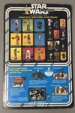 Vintage Star Wars Boba Fett 21 Card Back HK Original Kenner 1979 ESB