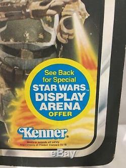 Vintage Star Wars Boba Fett MOC Kenner 45 back 1981 with Acrylic Case